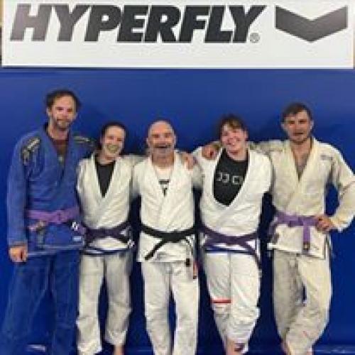 Purple belt · December 22, 2018 · Promoted by Jamie Murray