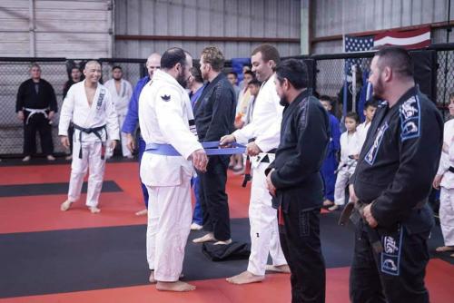 Blue belt · December 5, 2019 · Promoted by Robert Brice