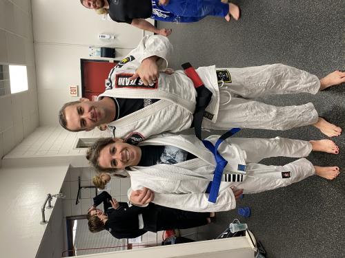 Blue belt · June 6, 2022 · Promoted by Michael Oberdick