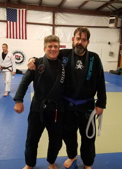 Blue belt · November 13, 2019 · Promoted by David Kiedaisch