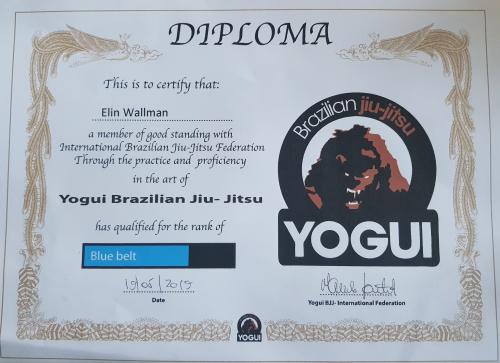 Blue belt · May 19, 2019 · Promoted by Marcelo Yogui