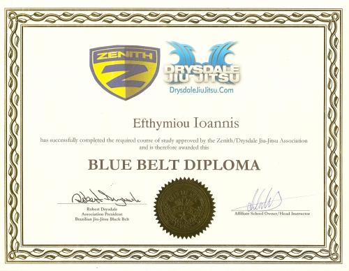 White belt · February 18, 2013