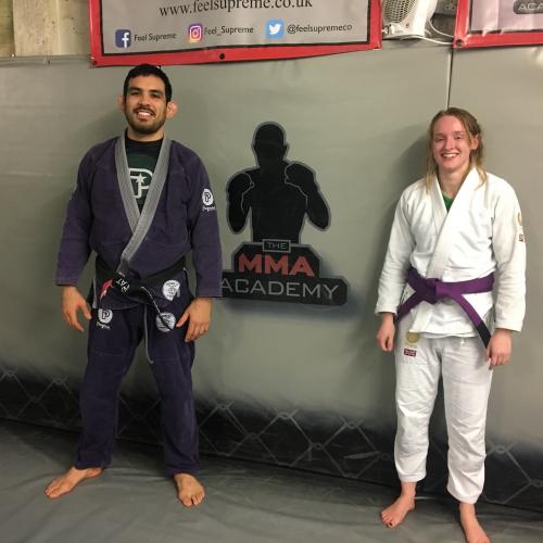 Purple belt · January 6, 2018 · Promoted by Jason Tan