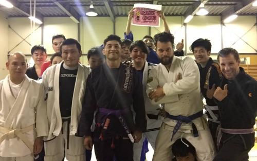 Purple belt · April 25, 2016 · Promoted by Ototaro Tsuji