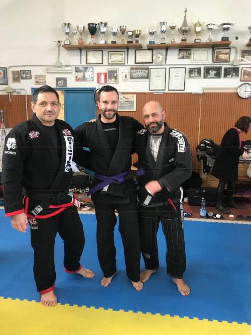 Purple belt · January 5, 2019 · Promoted by Gianfranco Delli Paoli