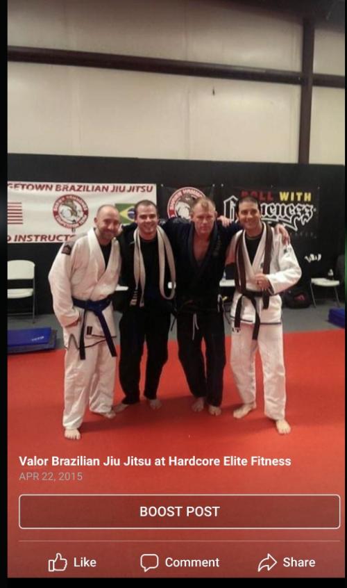 Blue belt · April 22, 2015 · Promoted by Ryan Passet