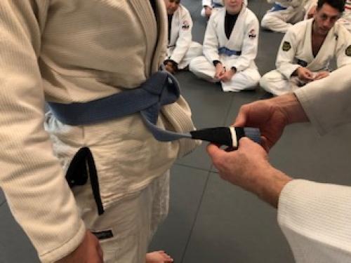 Blue belt · November 28, 2018 · Promoted by Virginio Minervini