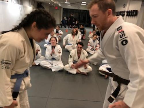 Blue belt · November 28, 2018 · Promoted by Virginio Minervini