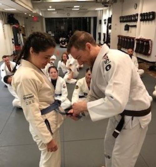 Blue belt · November 28, 2018 · Promoted by Virginio Minervini