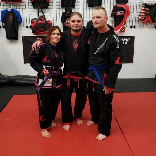 Purple belt · April 28, 2019 · Promoted by Brian Ruscio