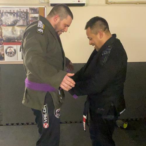 Purple belt · February 12, 2020 · Promoted by Rodolfo Patello