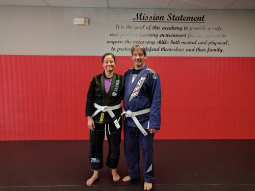 White belt · November 1, 2016