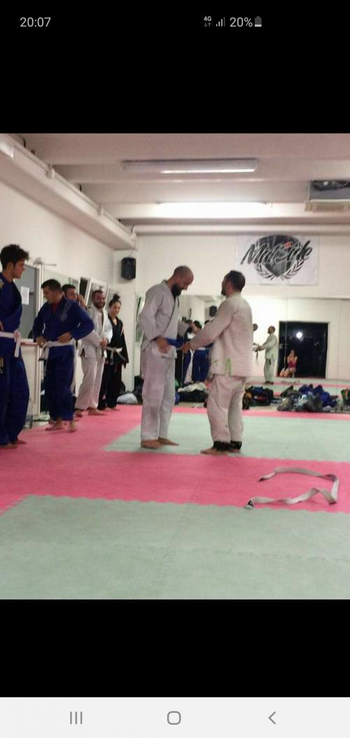 Blue belt · September 7, 2016 · Promoted by Matteo Menna
