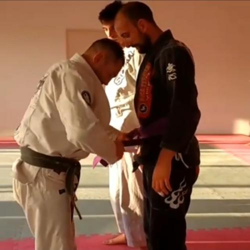 Purple belt · August 30, 2018 · Promoted by Matteo Menna
