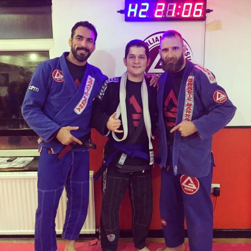 Blue belt · October 27, 2016 · Promoted by Craig Tetley