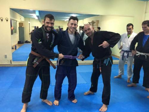 Purple belt · November 10, 2015 · Promoted by Bernardo Serrini