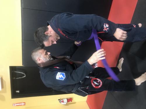 Brown belt · July 30, 2018 · Promoted by Nick Recanati