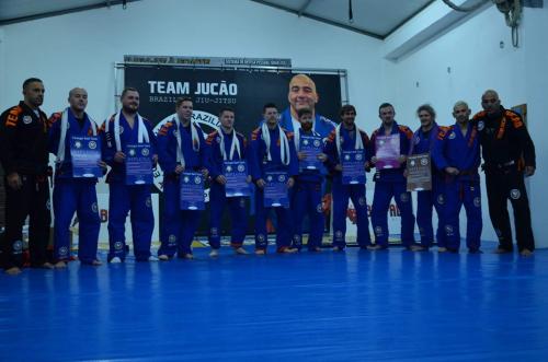 Purple belt · January 25, 2017 · Promoted by Alison 'jucao' Brites