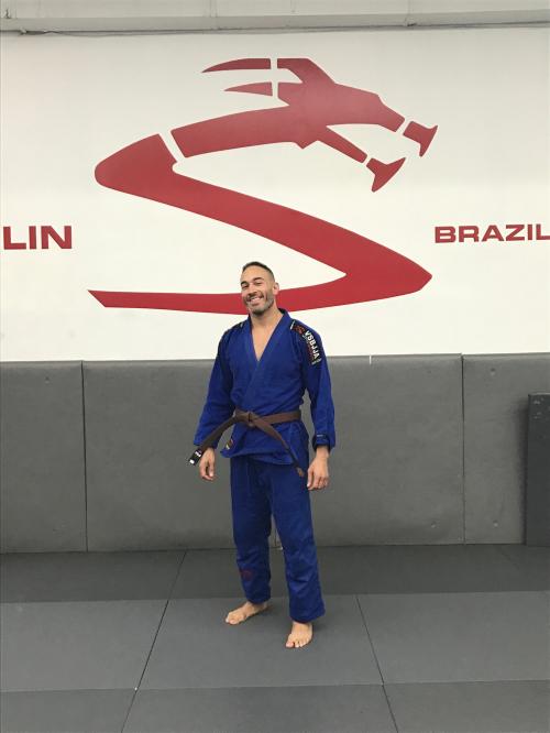Brown belt · December 9, 2017 · Promoted by Vitor Shaolin