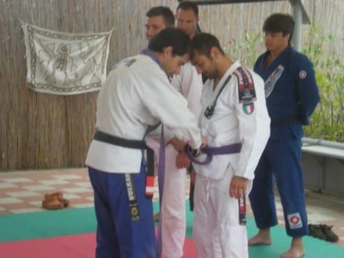 Purple belt · August 30, 2009 · Promoted by Roberto Atalla