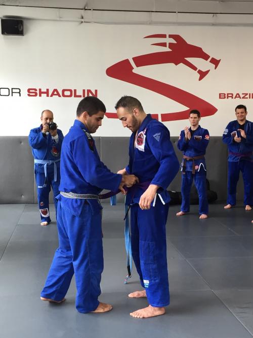 Purple belt · June 6, 2015 · Promoted by Vitor Shaolin