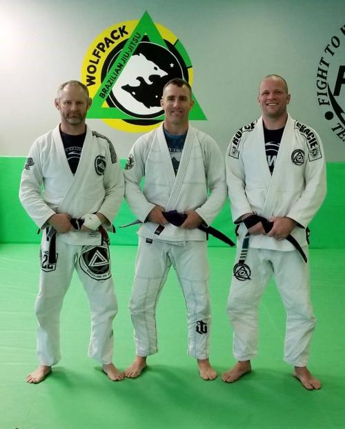 Purple belt · November 20, 2018 · Promoted by Professor Steve Hall