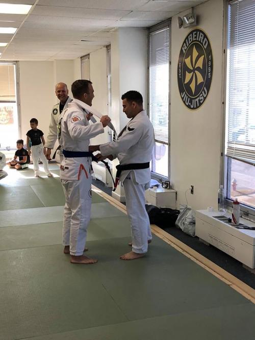 Blue belt · December 17, 2017 · Promoted by Professor Emil Takeuchi