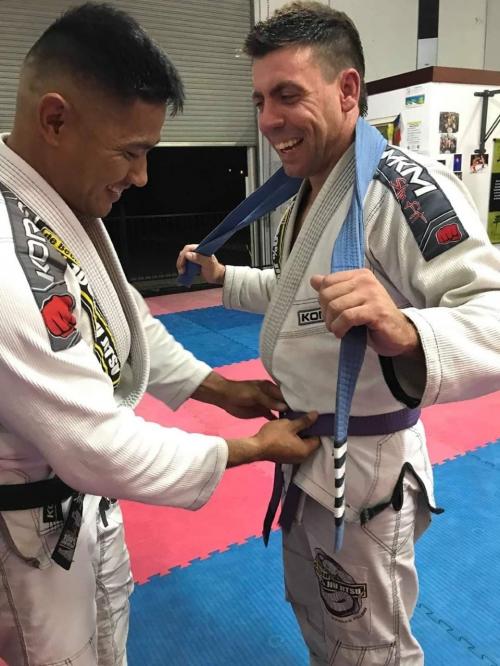 Purple belt · September 26, 2018 · Promoted by Chep Krummel