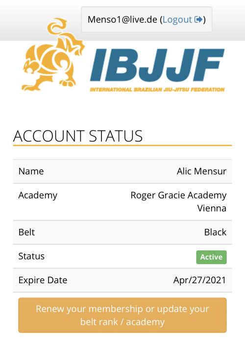 Black belt · February 18, 2020 · Promoted by Orlando Neto