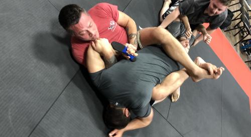 Knife grappling