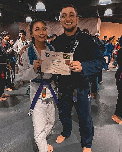 Purple belt · December 14, 2019 · Promoted by Professor Gamal Hassan El Amin