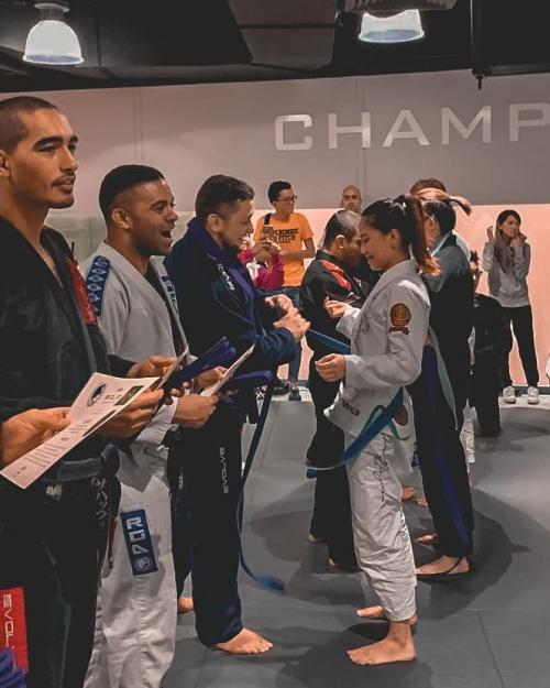 Purple belt · December 14, 2019 · Promoted by Professor Gamal Hassan El Amin