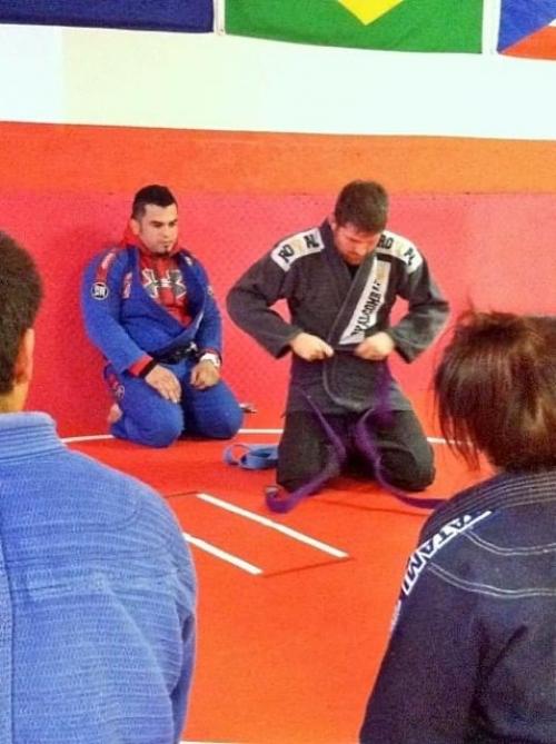Purple belt · September 20, 2014 · Promoted by Franklin Cisneros