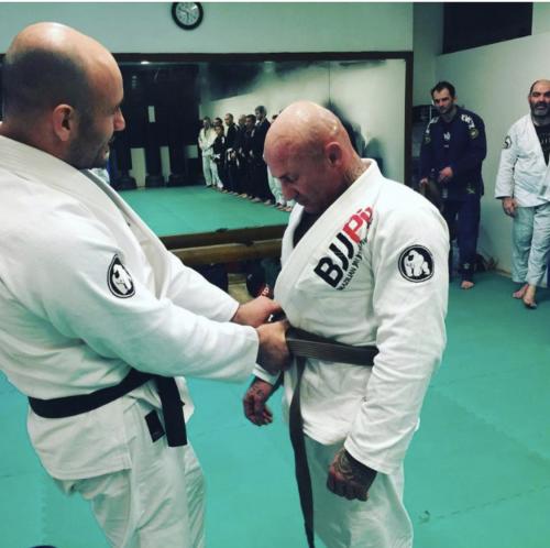 Brown belt · January 7, 2018 · Promoted by Bernardo Serrini