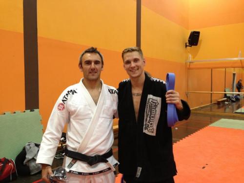Blue belt · July 23, 2011 · Promoted by Scott Mcveigh