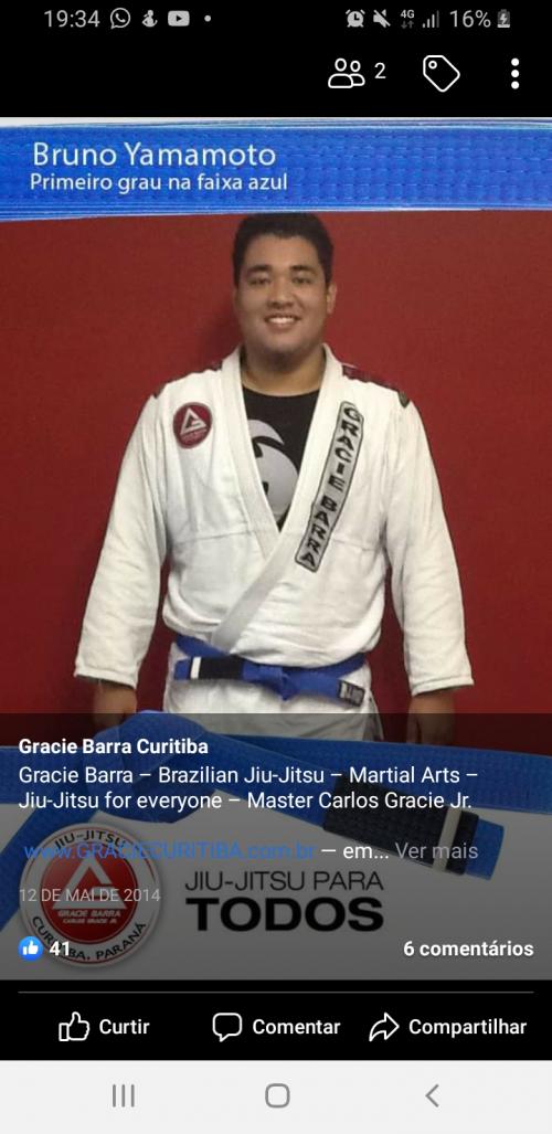 Blue belt · July 22, 2013 · Promoted by Rodrigo Fajardo