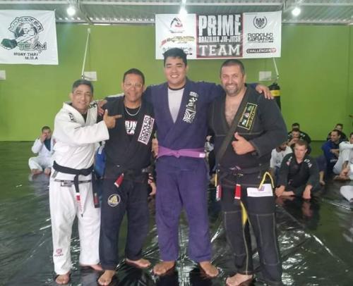 Purple belt · January 30, 2016 · Promoted by Rodolfo Ebrahim