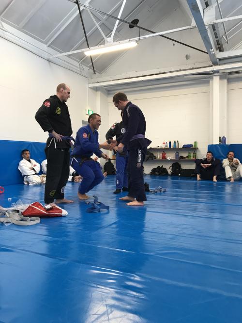 Purple belt · June 24, 2017 · Promoted by Heyden Bucknell