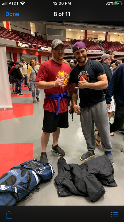 Blue belt · December 15, 2019 · Promoted by Brian Grinnell