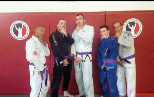 Purple belt · June 6, 2014 · Promoted by Justin Bruckmann
