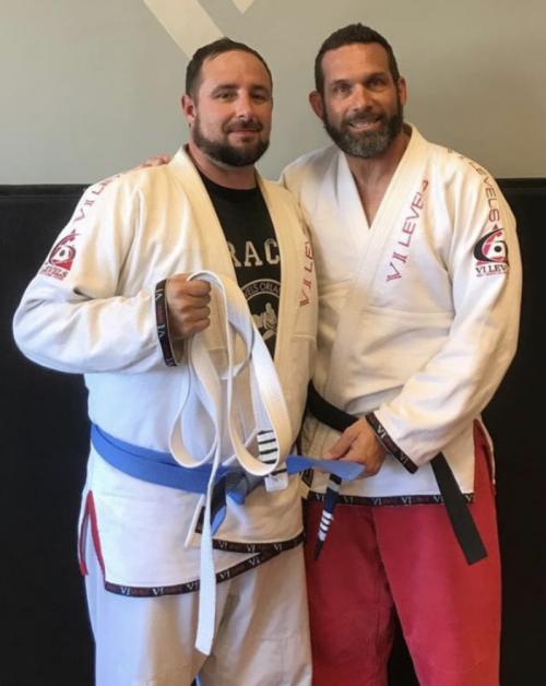 Blue belt · April 11, 2018 · Promoted by Jonathon Burke