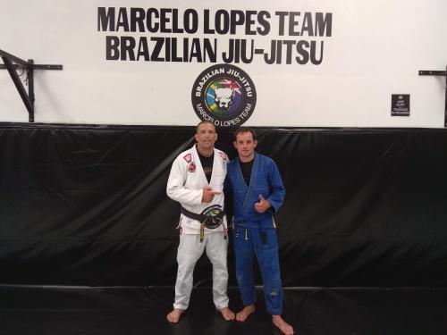 Blue belt · December 15, 2018 · Promoted by Owen Sweetman - Marcelo Lopes