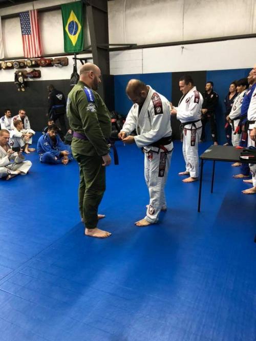 Purple belt · April 9, 2019 · Promoted by Paul Mendoza