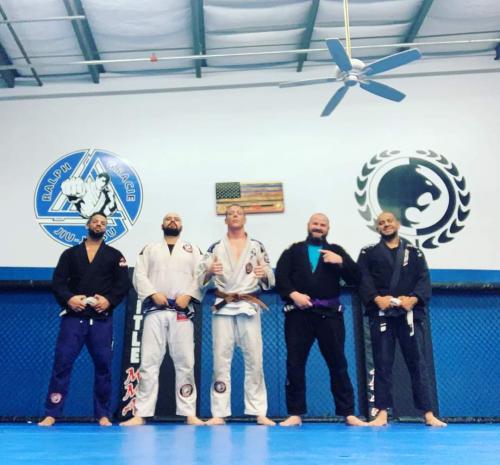 Purple belt · April 9, 2019 · Promoted by Paul Mendoza