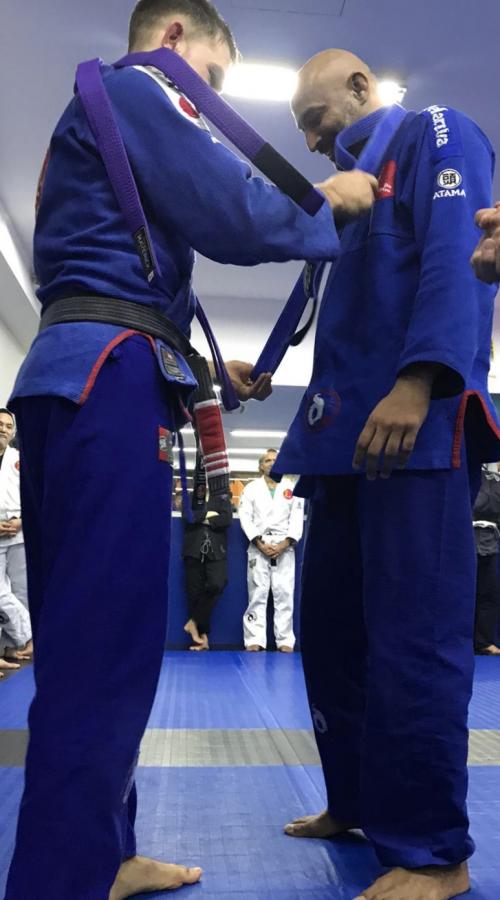 Purple belt · December 14, 2019 · Promoted by Pedro wolff