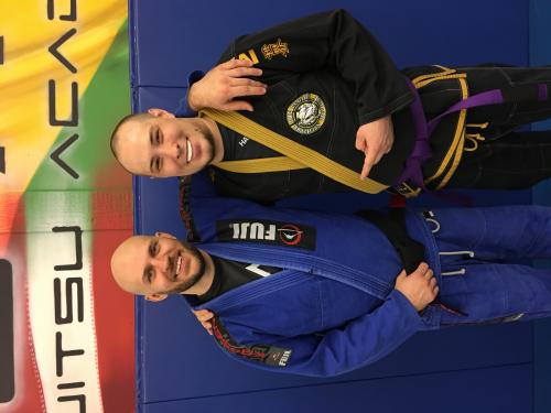 Purple belt · November 11, 2018 · Promoted by Beau Babb