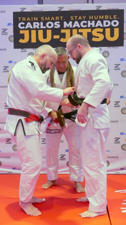 Black belt · October 12, 2019 · Promoted by Master Carlos Machado