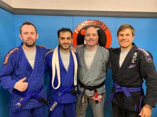 Blue belt · November 2, 2019 · Promoted by Carl Fisher