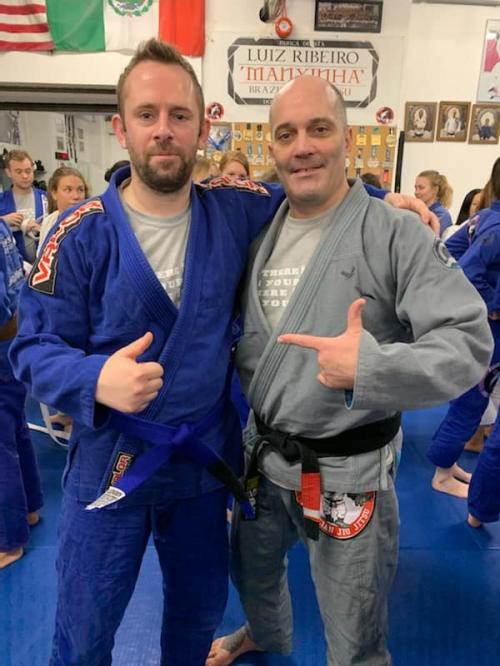 Blue belt · November 2, 2019 · Promoted by Carl Fisher