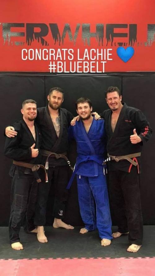 Blue belt · March 16, 2020 · Promoted by Adam Wyatt
